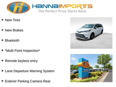 2021 Toyota Sienna LE 8 Passenger