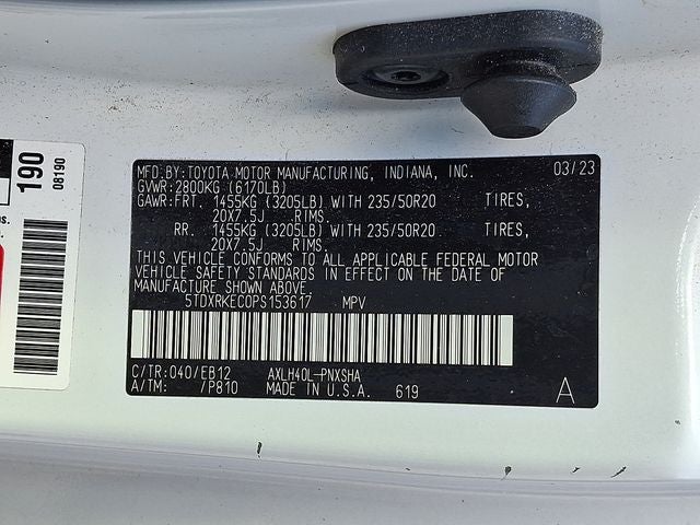 2023 Toyota Sienna XSE 7 Passenger