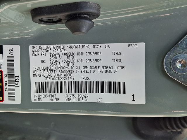 2024 Toyota Tundra SR5