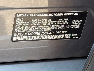 2024 BMW X7 xDrive40i
