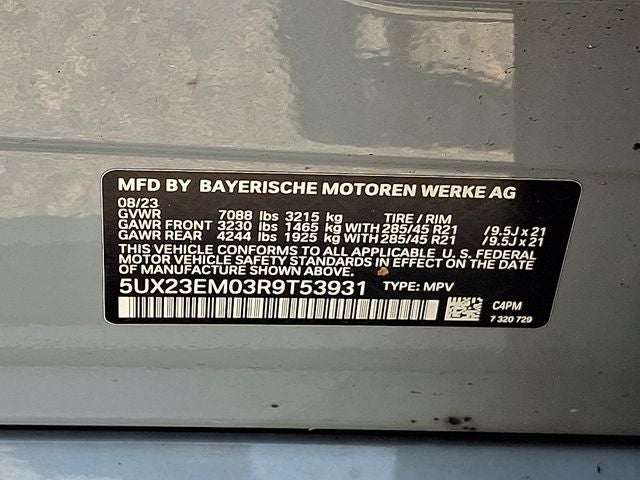 2024 BMW X7 xDrive40i