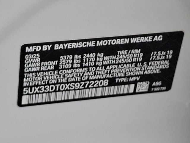 2025 BMW X4 xDrive30i