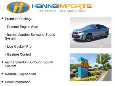 2025 BMW X6 xDrive40i