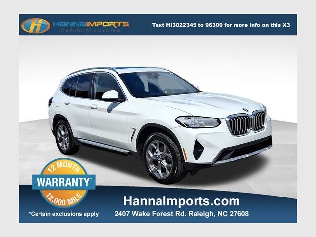 2023 BMW X3 sDrive30i