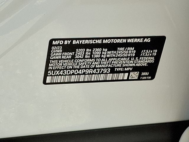 2023 BMW X3 sDrive30i