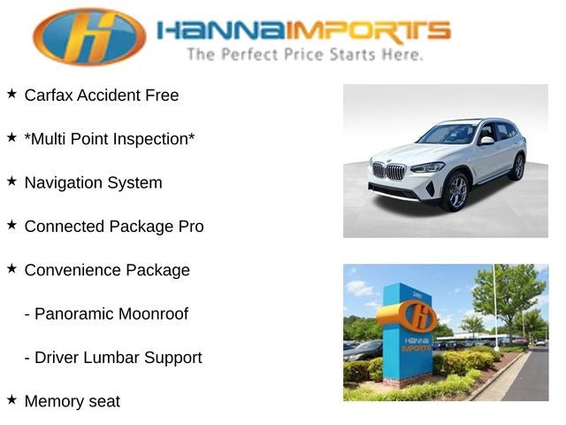 2023 BMW X3 sDrive30i