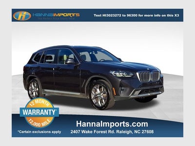 2023 BMW X3 sDrive30i