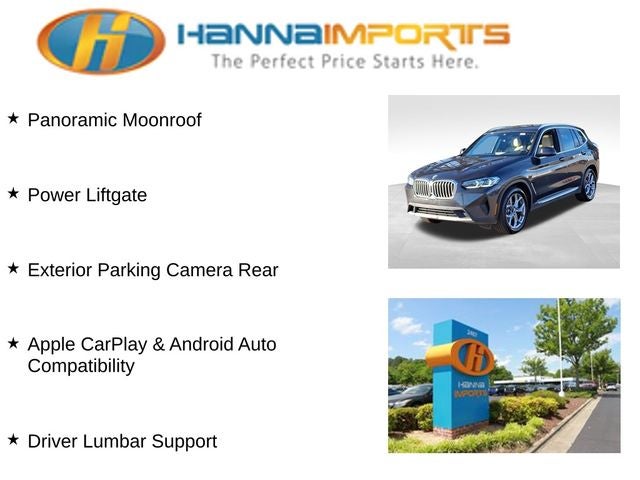 2023 BMW X3 sDrive30i