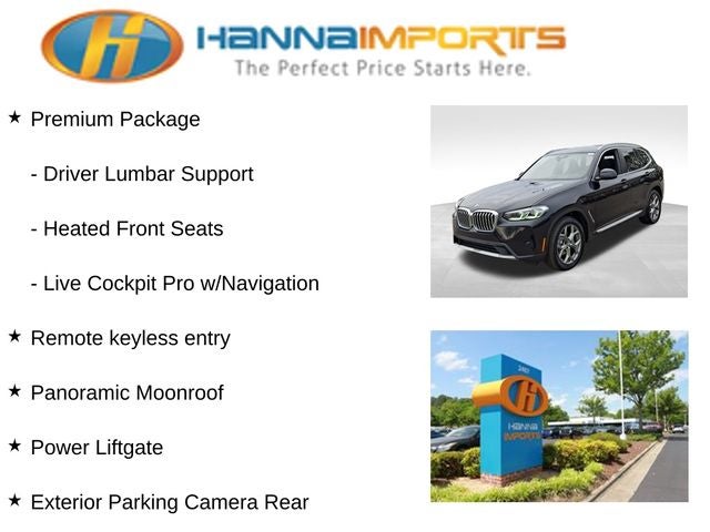 2023 BMW X3 xDrive30i