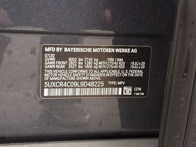 2020 BMW X5 sDrive40i