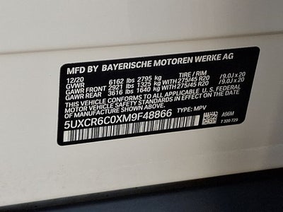 2021 BMW X5 xDrive40i