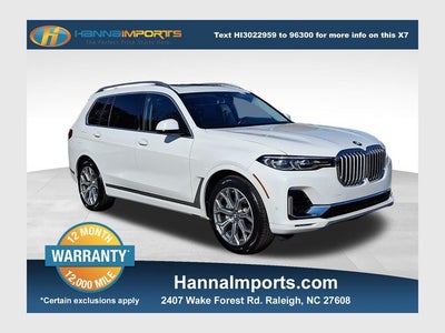2019 BMW X7 xDrive40i