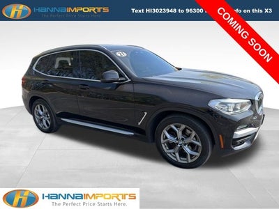 2021 BMW X3 xDrive30i