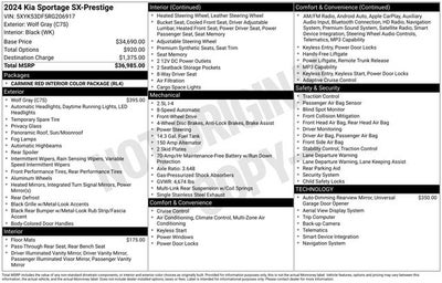 2024 Kia Sportage SX-Prestige