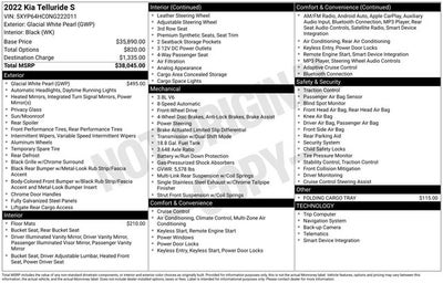 2022 Kia Telluride S