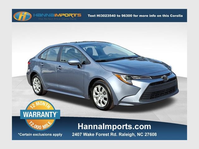 2025 Toyota Corolla LE