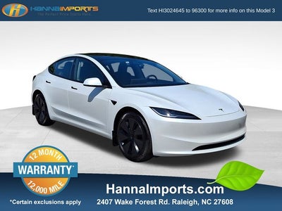 2025 Tesla Model 3 Long Range