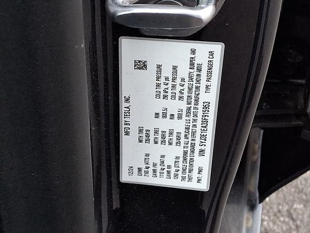 2025 Tesla Model 3 Long Range