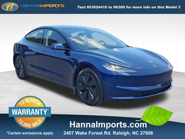 2024 Tesla Model 3 Base