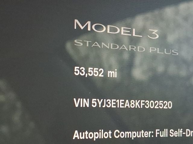 2019 Tesla Model 3 Standard