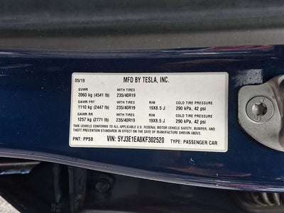 2019 Tesla Model 3 Standard