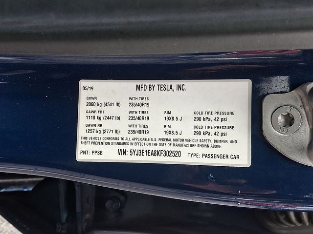 2019 Tesla Model 3 Standard