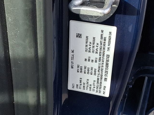 2021 Tesla Model 3 Standard Range Plus