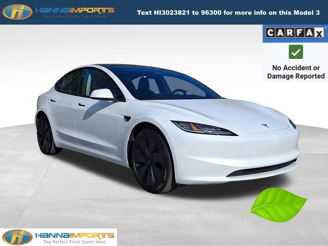 2025 Tesla Model 3 Long Range