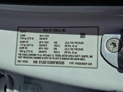 2025 Tesla Model 3 Long Range