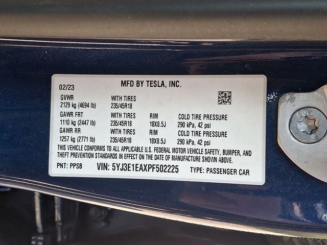 2023 Tesla Model 3 Base