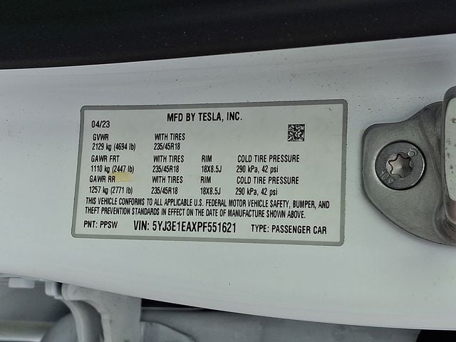 2023 Tesla Model 3 Base