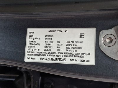2023 Tesla Model 3 Base