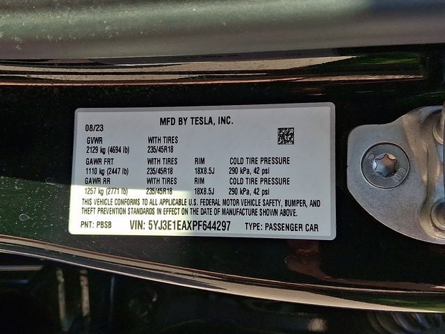 2023 Tesla Model 3 Base
