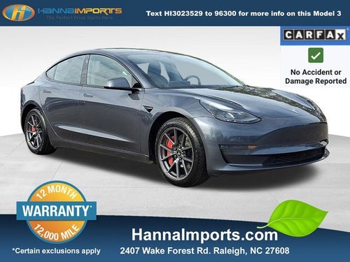 2022 Tesla Model 3 Long Range