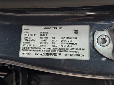 2022 Tesla Model 3 Long Range