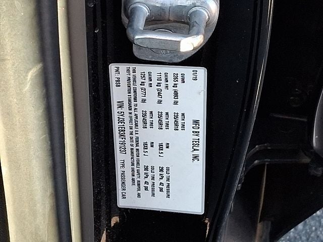 2019 Tesla Model 3 Long Range