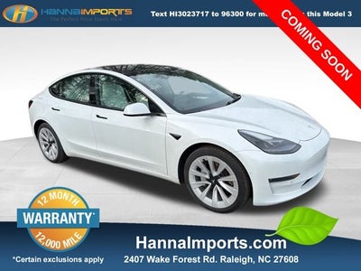 2022 Tesla Model 3 Long Range