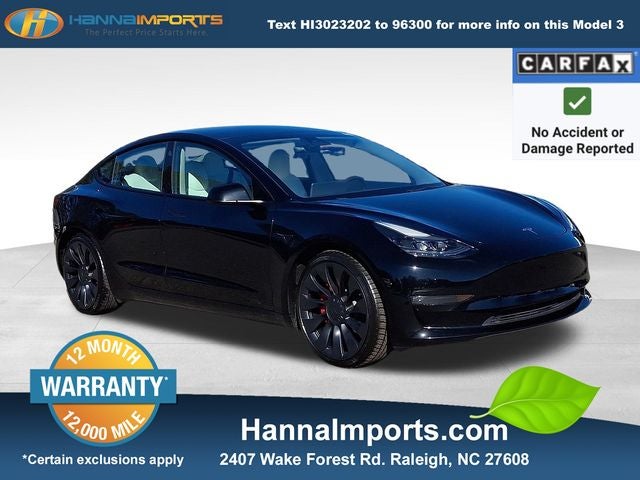 2023 Tesla Model 3 Performance