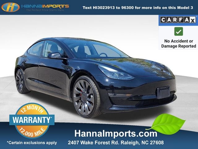 2023 Tesla Model 3 Performance