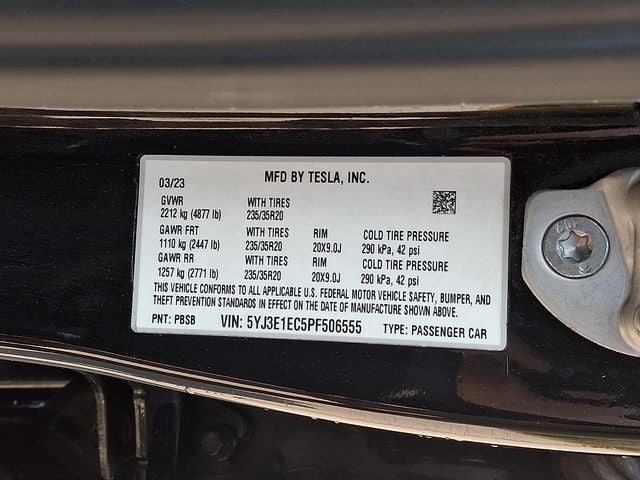 2023 Tesla Model 3 Performance