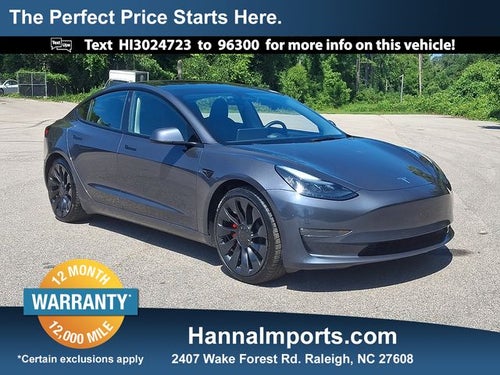 2023 Tesla Model 3 Performance