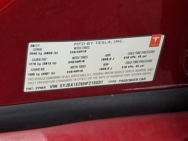 2017 Tesla Model S 90D