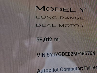 2021 Tesla Model Y Long Range