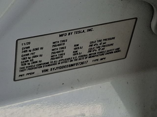 2021 Tesla Model Y Long Range