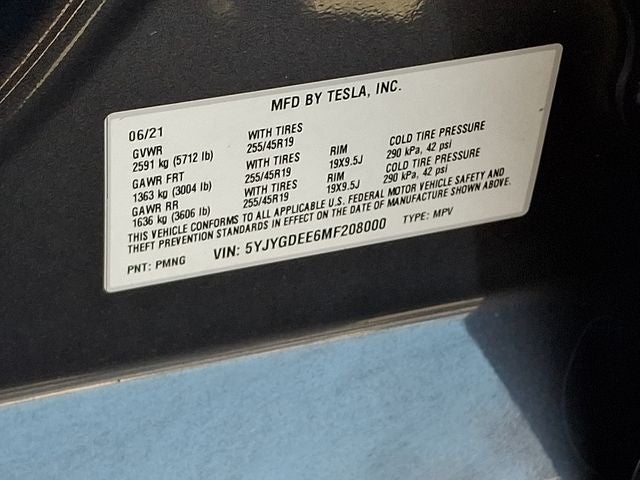 2021 Tesla Model Y Long Range