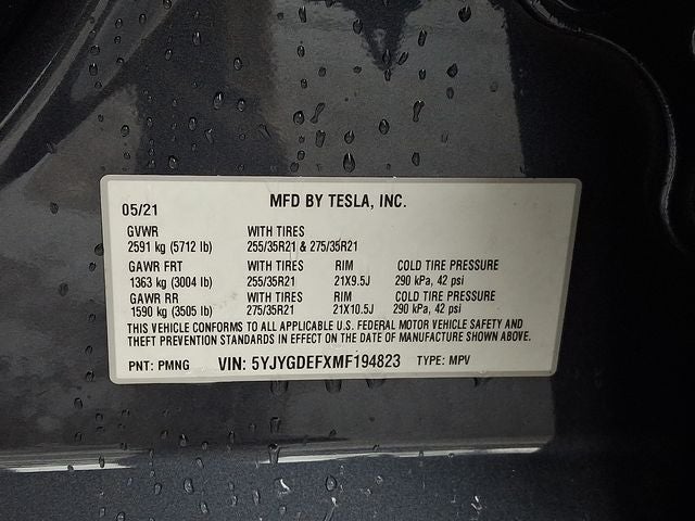 2021 Tesla Model Y Performance