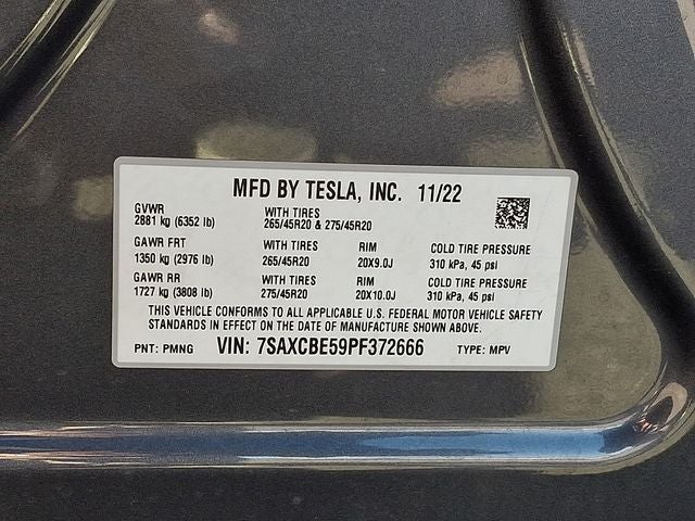 2023 Tesla Model X Standard Range