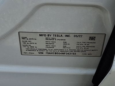 2022 Tesla Model X Plaid