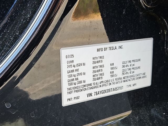 2026 Tesla Model Y Standard Range