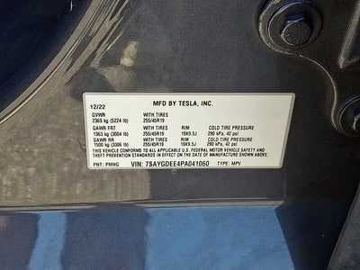2023 Tesla Model Y Long Range